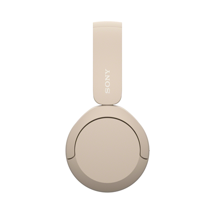 Sony | Wireless Headphones | WH-CH520 | Wireless | On-Ear | Microphone | Beige | Noise canceling | Wireless