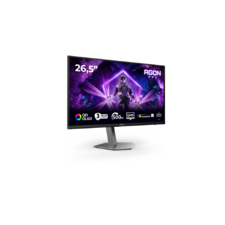 AOC | AG276QKD2 | 27 " | QD-OLED | QHD | 16:9 | 500 Hz | 0.03 ms | 2560 x 1440 pixels | 1000 cd/m² | HDMI ports quantity 2 | Black
