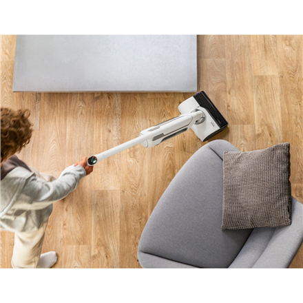 TEFAL Vacuum Cleaner | GF7540FO X-Clean 10 | Cordless operating | Stick | 200 W | 100-240 V | Operating time (max) 60 min | White/Silver