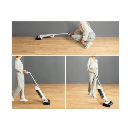 TEFAL Vacuum Cleaner | GF7540FO X-Clean 10 | Cordless operating | Stick | 200 W | 100-240 V | Operating time (max) 60 min | White/Silver