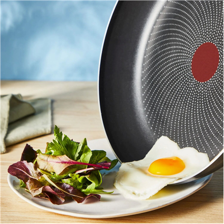 TEFAL Pan | H0560642 | Frying | Diameter 28 cm | Suitable for induction hob | Fixed handle | Black