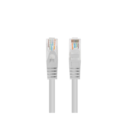Lanberg | Patchcord CAT.6 UTP Fluke Passed | PCU6-10CC-0025-S | 0.25 m | Grey