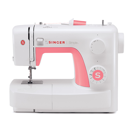 Singer | SIMPLE 3210 | Number of stitches 10 | Number of buttonholes 1 | White
