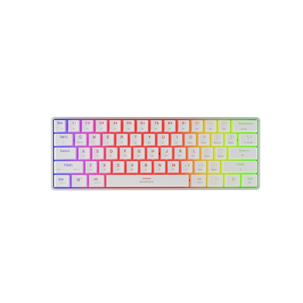 Genesis | THOR 660 G2 | Gaming keyboard | Wireless/Wired | US | Tactile | White