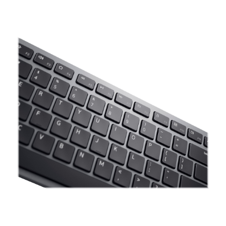 Dell | Keyboard | KB700 | Keyboard | Wireless | Russian | Titan Gray