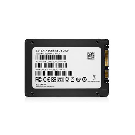 ADATA | Ultimate SU800 | 256 GB | SSD form factor 2.5" | Solid-state drive interface SATA | Read speed 560 MB/s | Write speed 520 MB/s