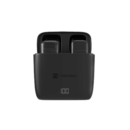 Natec | Microphone | NMI-2255 | Hopper | Black | Noise reduction