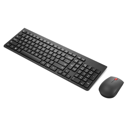 Lenovo Essential | Keyboard and Mouse Combo | Wireless | Russian/Cyrillic | Black