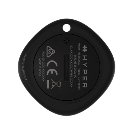 Hyper | HyperShield Universal Find My Locator/Tracker | HS5800BKGL | Black