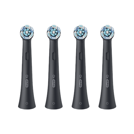Oral-B | Replaceable toothbrush heads | iO UltimateClean | Heads | For adults | Number of brush heads included 4 | Black