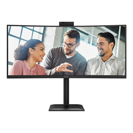 AOC | CU34E4CW | 34 " | VA | UWQHD | 120 Hz | 4 ms | 3440 x 1440 pixels | 350 cd/m² | HDMI ports quantity 2 | Black