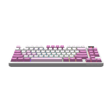 MSI FORGE GK600 TKL WIRELESS VIOLET | Gaming keyboard | Wireless | US | Mechanical Linear