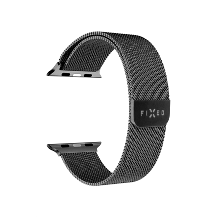 Fixed | Mesh Strap for Apple Watch 42/44/45/46/49mm | 42 mm, 44 mm, 45 mm, 46 mm, 49 mm | Black