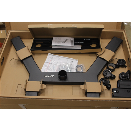 SALE OUT.  | EDBAK | TR5c-B | Trolleys & Stands | 42-65 " | Maximum weight (capacity) 80 kg | USED, SCRATCHED | Black