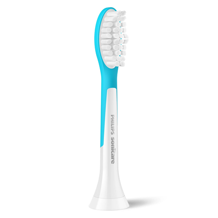 Philips | Replacement brush heads | HX6044/90 Sonicare For Kids7+ | Heads | For kids | Number of brush heads included 4 | White/Blue