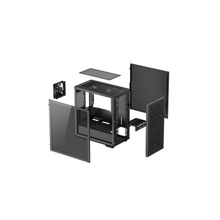 Deepcool | MATREXX 40 3FS | Black | Micro ATX | ATX PS2_Length less than 170mm