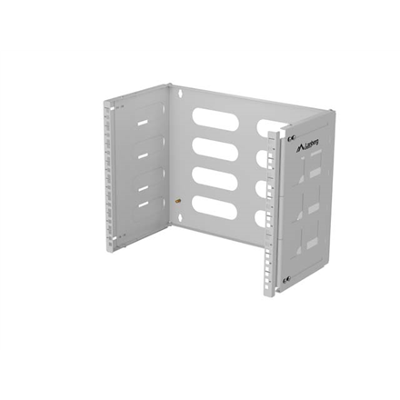 Lanberg Folding Bracket Wall-mount 19" 8U 497x400/240 | FB01-5408-10S | Gray