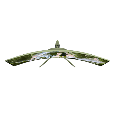 Arozzi Nova | 49 " | VA | 32:9 | 165 Hz | 4 ms | 5120 x 1440 pixels | 350 cd/m² | HDMI ports quantity 2 | Forest Green