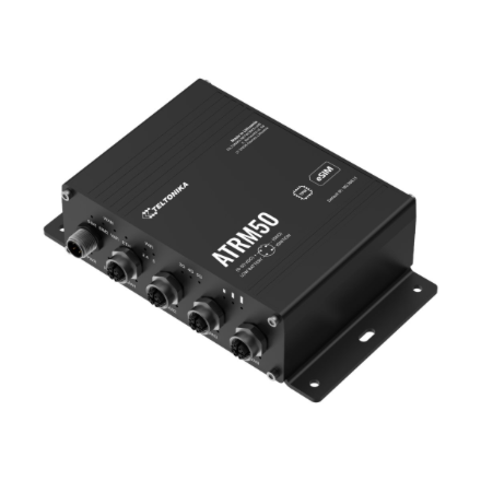 Teltonika 5G Router for Transportation | ATRM50 | 802.11ac | 10/100/1000 Mbit/s | Ethernet LAN (RJ-45) ports 3 | Mesh Support Yes | MU-MiMO Yes | 5G | Antenna type 4 x SMA for Mobile, 2 x RP-SMA for Wi-Fi, 1 x SMA for GNNS
