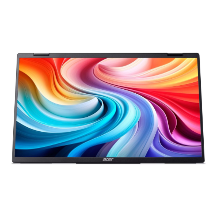 Acer | PD163QBMIUUX PD3 Series | 16 " | IPS | 16:9 | 60 Hz | 8 ms | 2x1920 x 1080 pixels | 250 cd/m² | HDMI ports quantity 1 | Black