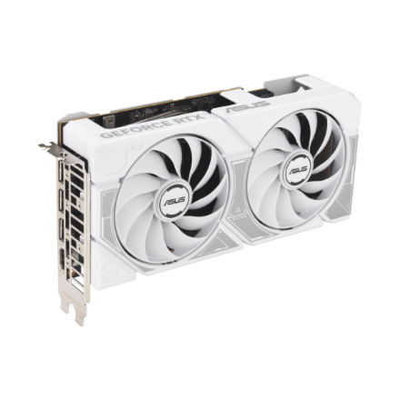 Asus Dual GeForce RTX 5060 White OC Edition 8GB GDDR7 | NVIDIA | 8 GB | GeForce RTX 5060 | GDDR7 | HDMI ports quantity 1 | PCI Express 5.0