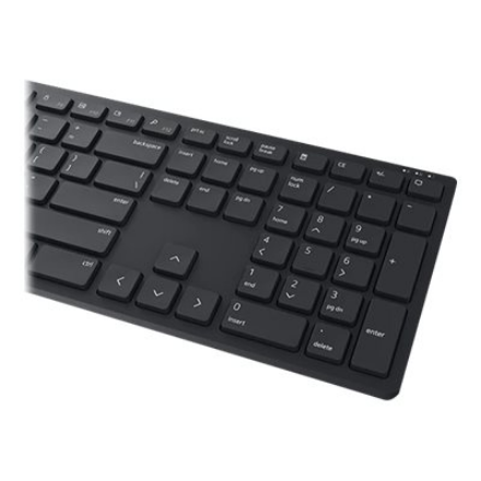 Dell | Pro Keyboard and Mouse (RTL BOX) | KM5221W | Keyboard and Mouse Set | Wireless | Batteries included | Wireless connection | US | Black