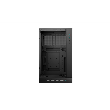 Deepcool CH270 DIGITAL | Black | Mini-Tower | ATX PS2
