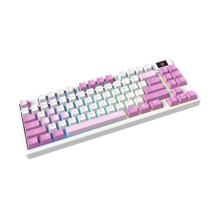 MSI FORGE GK600 TKL WIRELESS VIOLET | Gaming keyboard | Wireless | US | Mechanical Linear