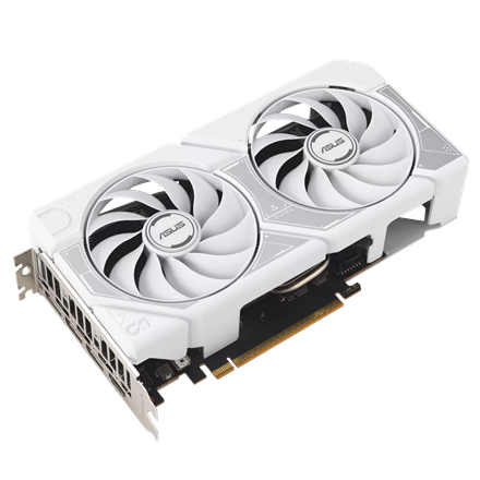 Asus Dual GeForce RTX 5060 White OC Edition 8GB GDDR7 | NVIDIA | 8 GB | GeForce RTX 5060 | GDDR7 | HDMI ports quantity 1 | PCI Express 5.0