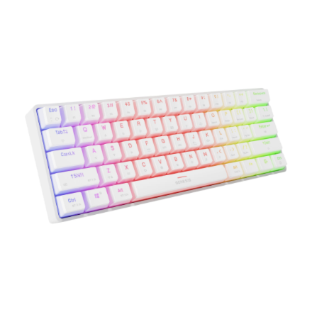 Genesis | THOR 660 G2 | Gaming Keyboard | Wireless/Wired | US | Linear | White | RGB