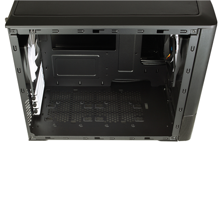 Fractal Design | NODE 804 | Side window | 2 - USB 3.0Audio in/outPower button with LED (white)HDD activity LED (white) | Black | Micro ATX