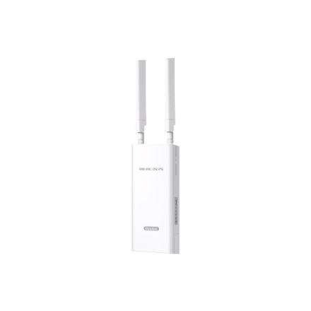 Mercusys MB118-4G | 300 Mbps Wireless 4G LTE Outdoor/Indoor Router | 802.11b | Ethernet LAN (RJ-45) ports 1 | Mesh Support No | 4G | MU-MiMO No | Antenna type Internal