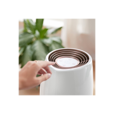 Philips | HU2716/10 | Humidifier | 17 W | Water tank capacity 2 L | Suitable for rooms up to 32 m² | NanoCloud evaporation | Humidification capacity 200 ml/hr | White