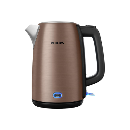 Philips | Kettle | HD9355/92 Viva Collection | Electric | 1740 W | 1.7 L | Stainless steel | 360° rotational base | Copper