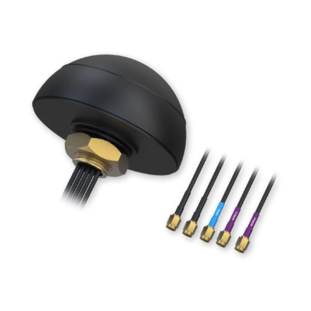 Teltonika | Combo Mimo Mobile/GNSS/Wi-Fi Roof SMA Antenna | PR1KCO28 | Screw mounted | 1575.42-1610 GHz | Antenna connector type SMA Male