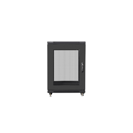 Lanberg | Rack cabinet 19" free-standing 15U/600x800 (flat pack) with mesh door | FF01-6815-23B | Black