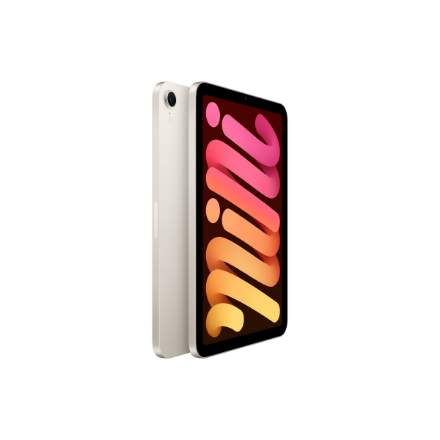 Apple | iPad mini | 8.3 " | Starlight | IPS | 2266 x 1488 pixels | Apple A17 Pro | 128 GB | Wi-Fi | Front camera | 12 MP | Rear camera | 12 MP | Bluetooth | 5.3 | iPadOS | USB-C charging cable