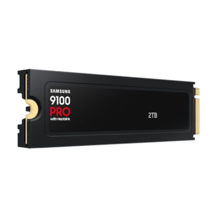 Samsung 9100 PRO | 2000 GB | SSD form factor M.2 2280 | Solid-state drive interface PCI Express 5.0 x4 (NVMe) | Read speed 14700 MB/s | Write speed 13400 MB/s