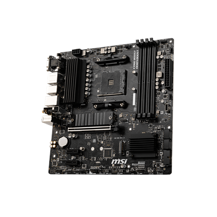 MSI | B550M PRO-VDH WIFI | Processor family AMD | Processor socket AM4 | DDR4 | Memory slots 4 | Chipset AMD B | Micro ATX