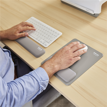 Fellowes | Breyta Compact Keyboard (TKL) Wrist Rest | Grey