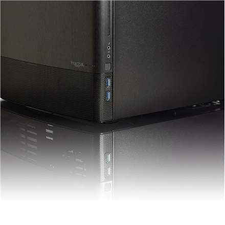 Fractal Design | NODE 804 | Side window | 2 - USB 3.0Audio in/outPower button with LED (white)HDD activity LED (white) | Black | Micro ATX