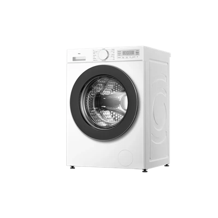 TCL Washing machine | FF0844WA0 | Energy efficiency class A | Front loading | Washing capacity 8 kg | 1400 RPM | Depth 52 cm | Width 60 cm | Display | LED | Steam function | Wi-Fi | White
