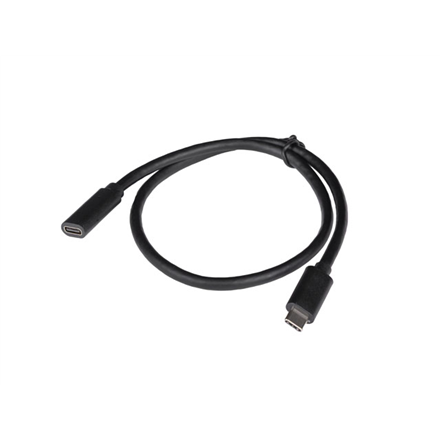Lanberg | USB-C M/F 3.1 Cable | CA-USBE-20CC-0005-BK