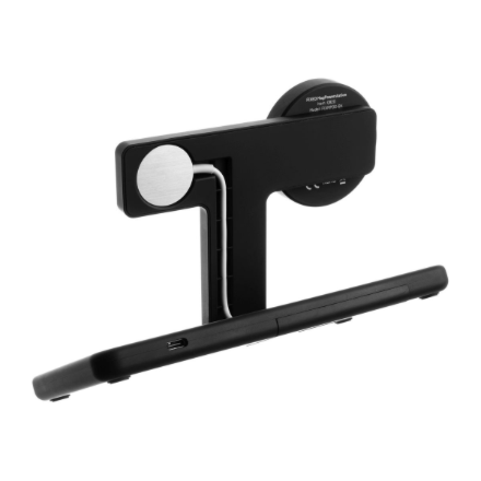 Fixed | MagPowerstation 3-in-1 wireless charging stand with MagSafe mount support | FIXMPOS-BK | Black