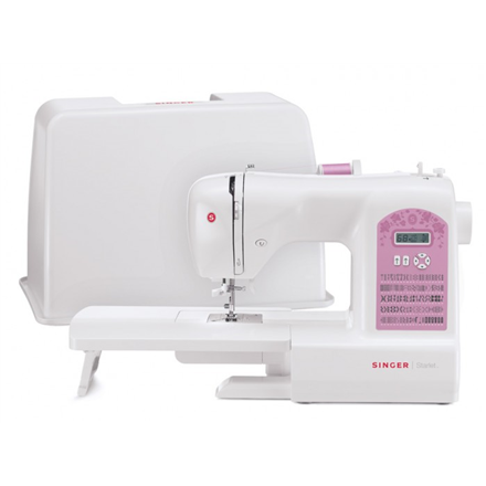 Singer | STARLET 6699 | Number of stitches 100 | Number of buttonholes 7 | White