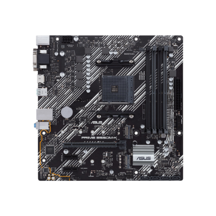 Asus | PRIME B550M-K | Processor family AMD | Processor socket AM4 | DDR4 | Memory slots 4 | Chipset AMD B | Micro ATX