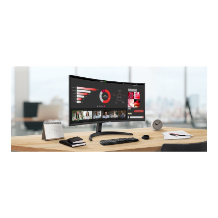 LG | 34WR50QK-B | 34 " | VA | QHD | 21:9 | 100 Hz | 5 ms | 3440 x 1440 pixels | 240 cd/m² | HDMI ports quantity 2