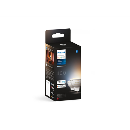Philips Hue WA 12V MR16, 2pcs pack | GU5.3 | 5.1 W | Warm to cool white light