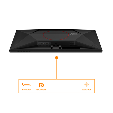 AOC | Q27G42XE | 27 " | IPS | QHD | 16:9 | 180 Hz | 1 ms | 2560 x 1440 pixels | 300 cd/m² | HDMI ports quantity 2 | Black