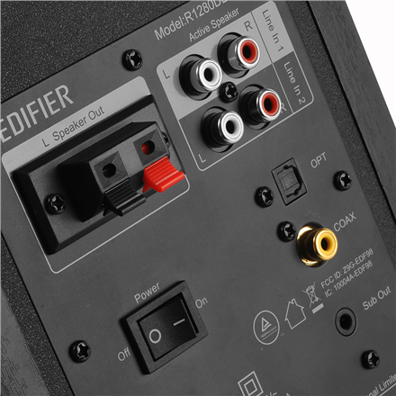 Edifier | Powered Bluetooth Bookshelf Speakers | R1280DBS | Bluetooth | Wireless connection